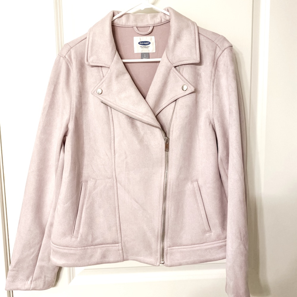 Lilac Moto Jacket | Old Navy